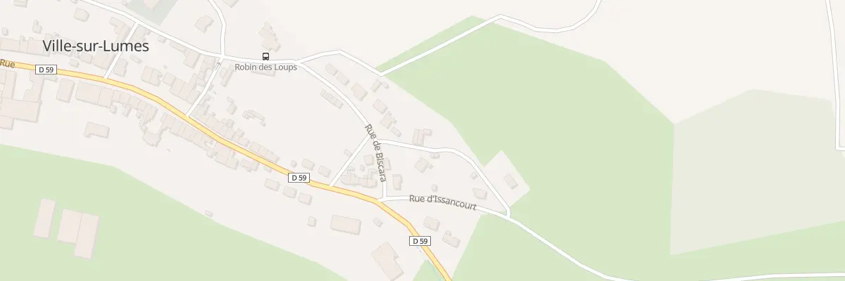 Plan du 13 Rue de Biscara à Ville-sur-Lumes