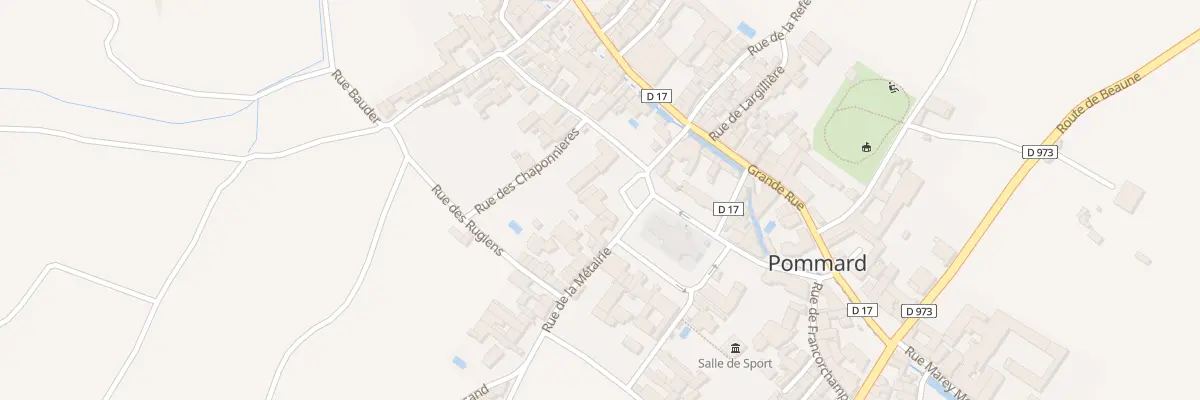 Plan du 27 Pl de l’Église à Pommard