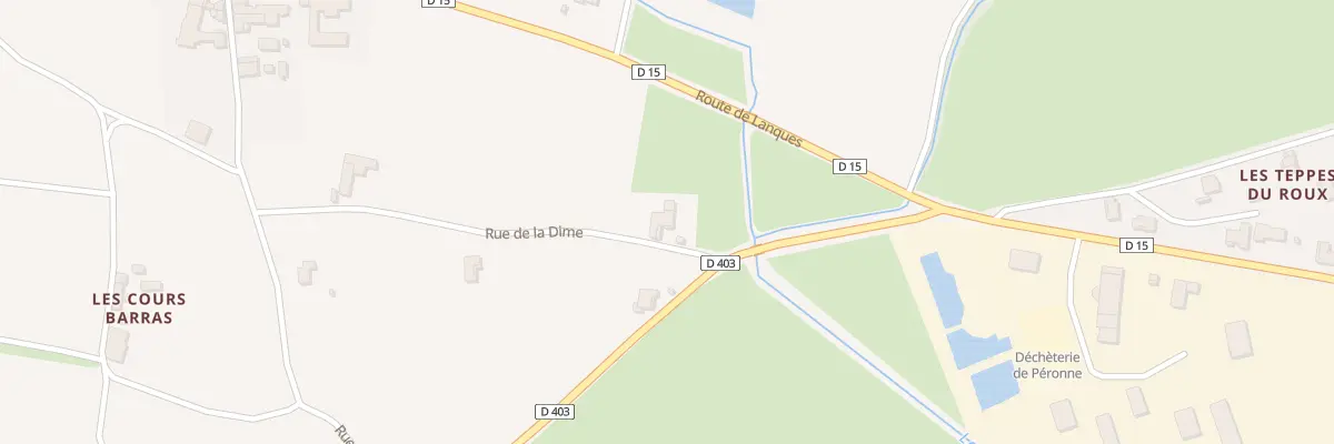 Plan du 5070 Sur le Pont à Péronne