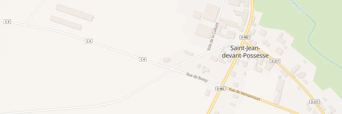 Plan du 4 Rue de Bussy à Saint-Jean-devant-Possesse