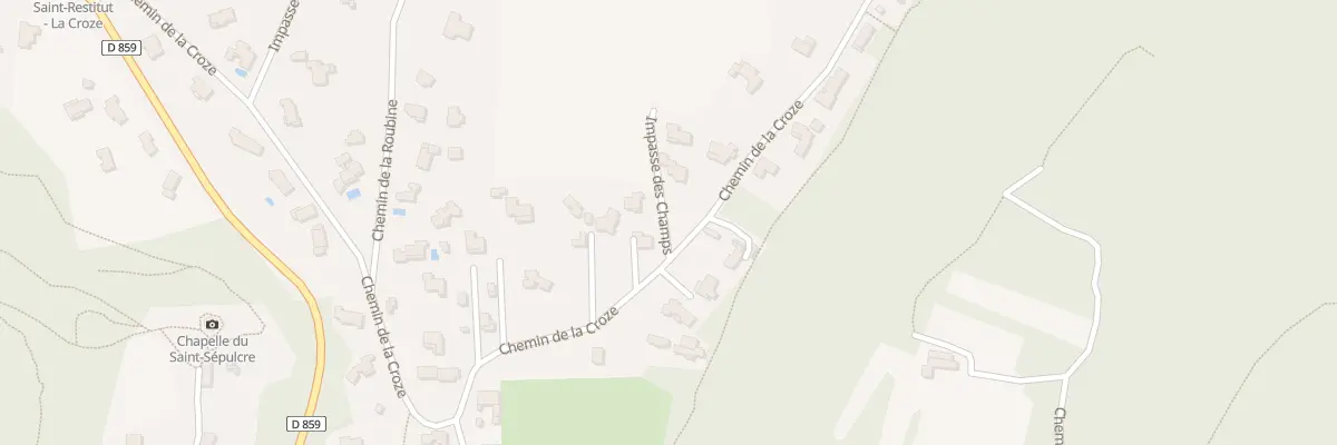 Plan du 54 Imp des Champs à Saint-Restitut