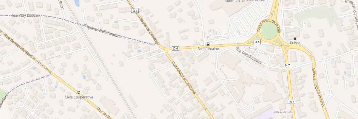Plan du 71 Rue Adolphe Garilland au Péage-de-Roussillon