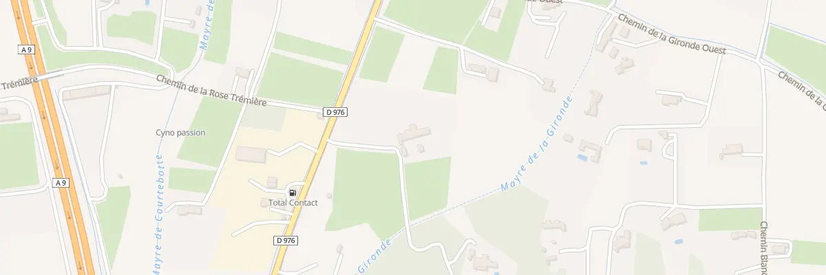 Plan du 1470 Rte de Roquemaure à Orange