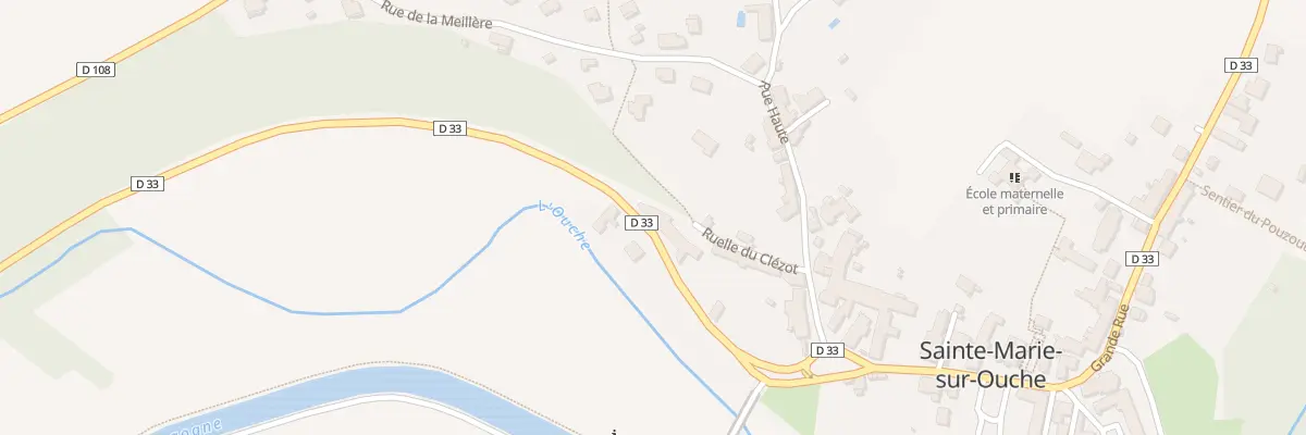 Plan du 130 Rue de Gissey à Sainte-Marie-sur-Ouche