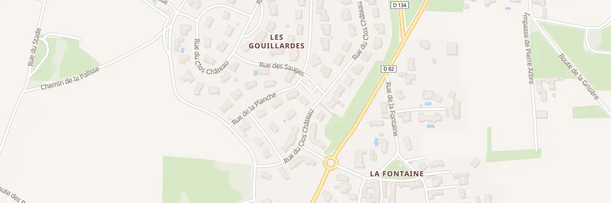 Plan du 17 Rue des Sauges à Hurigny