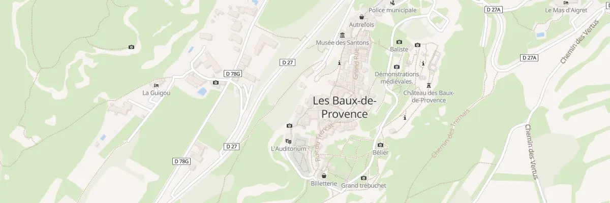 Plan du 5128 Pl St Vincent aux Baux-de-Provence