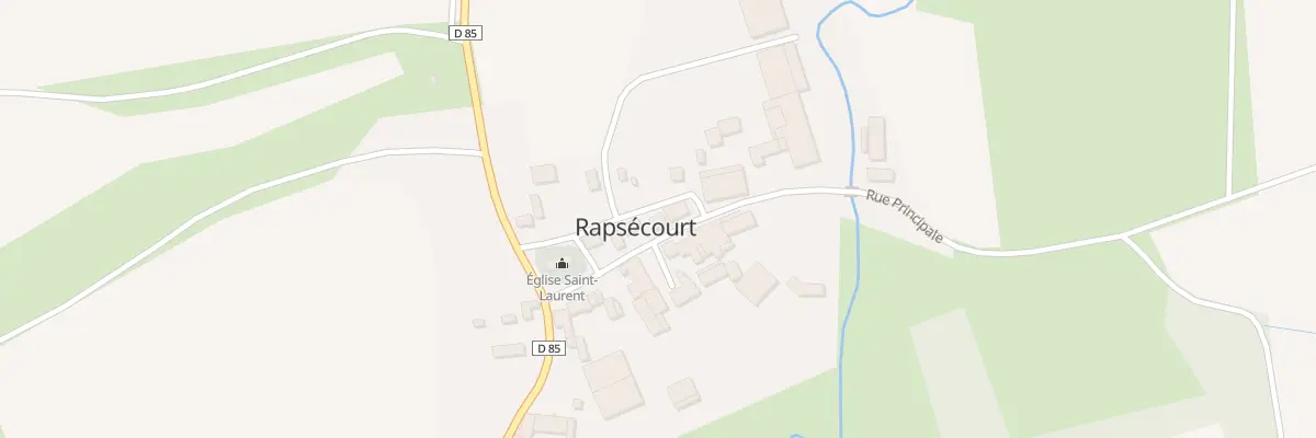 Plan du 3 Rue Principale à Rapsécourt