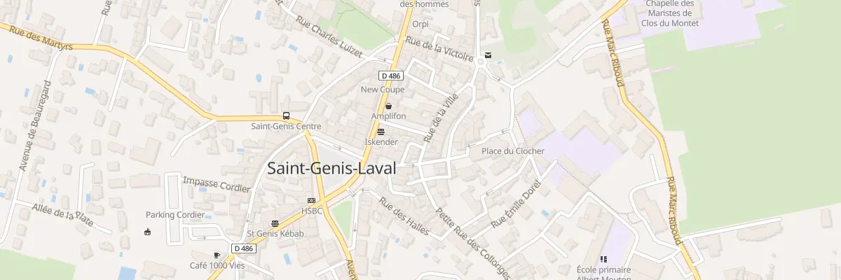 Plan du 10 Rue de la Liberté à Saint-Genis-Laval