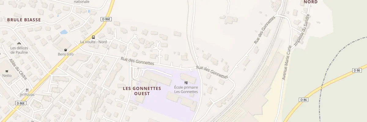 Plan du 4 Rue des Gonnettes à La Voulte-sur-Rhône