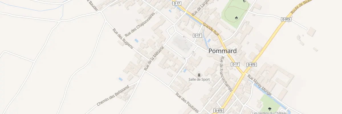 Plan du 11 Pl de l’Église à Pommard
