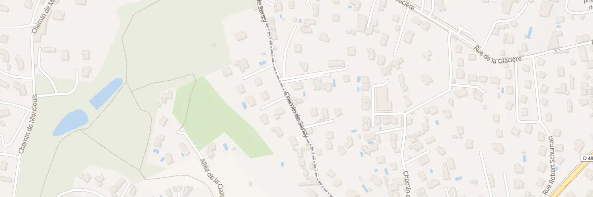 Plan du 50 Che de Sanzy à Oullins-Pierre-Bénite