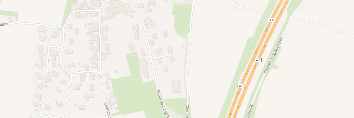 Plan du 780B Rte de Lévigny à Charnay-lès-Mâcon