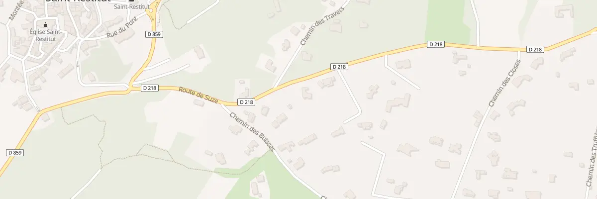 Plan du 5249 Les Closes à Saint-Restitut