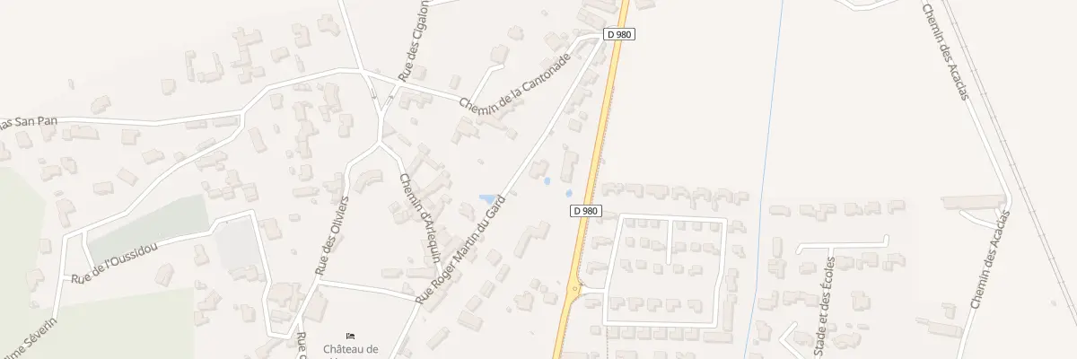 Plan du 153 Rue Roger Martin du Gard à Sauveterre