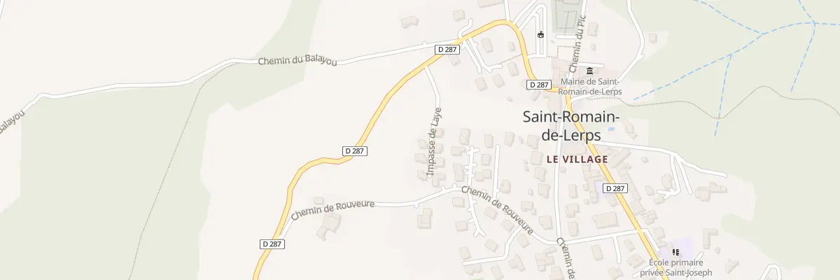 Plan du 10 Imp de Laye à Saint-Romain-de-Lerps