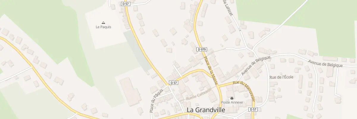 Plan du 2 Rle des Echevees à La Grandville