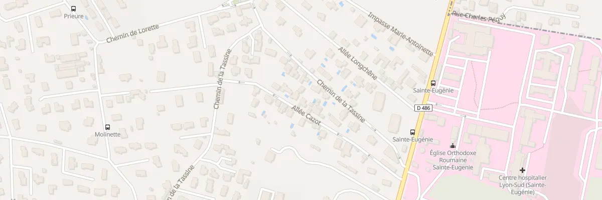 Plan du 14 All Cazot à Saint-Genis-Laval