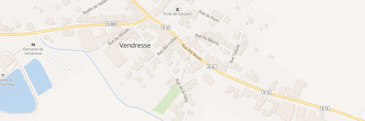 Plan du 5193 Le Village à Vendresse
