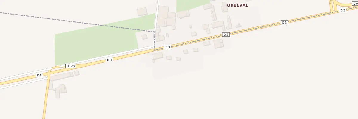Plan du 5000 Orbeval à Gizaucourt