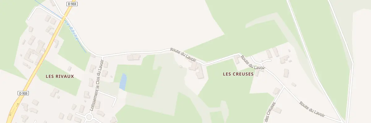 Plan du 5067 Aux Creuses à Genouilleux