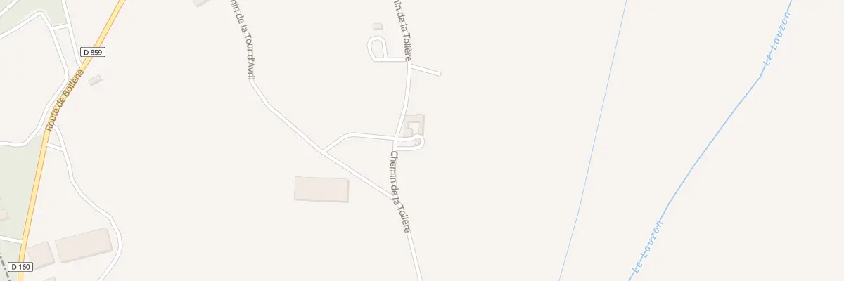 Plan du 5145 La Toliere à Saint-Restitut