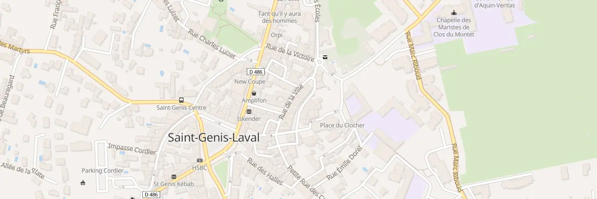 Plan du 9 Rue de la Ville à Saint-Genis-Laval