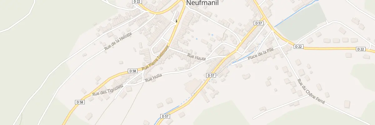 Plan du 18 Rue Haute à Neufmanil
