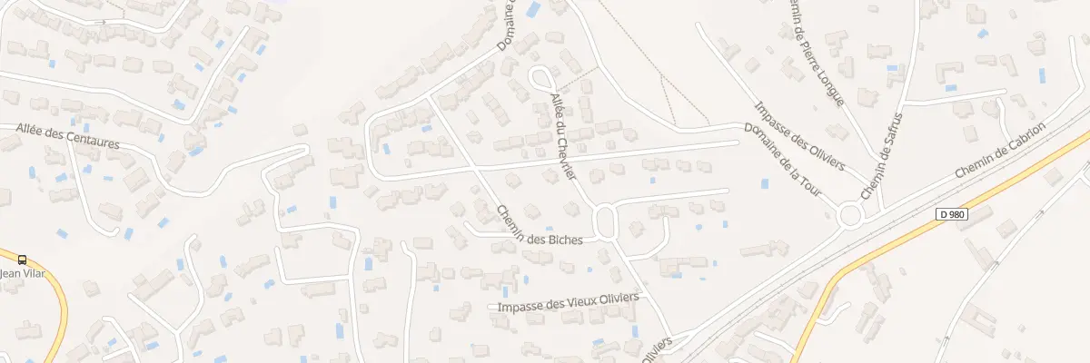 Plan du 9 All du Chevrier à Villeneuve-lès-Avignon