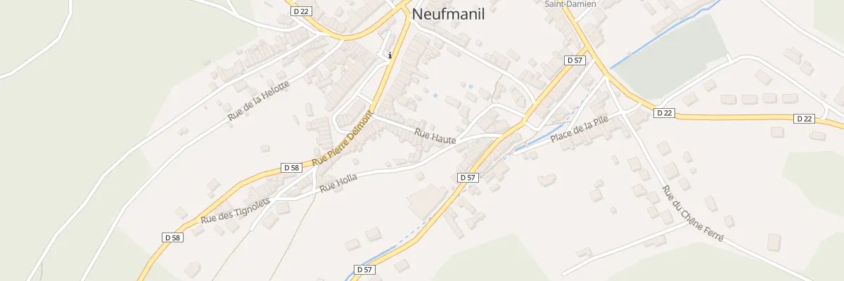 Plan du 20 Rue Haute à Neufmanil