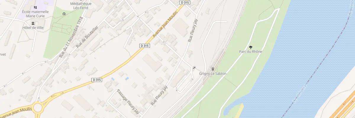 Plan du 62 Rue Caraca à Grigny-sur-Rhône