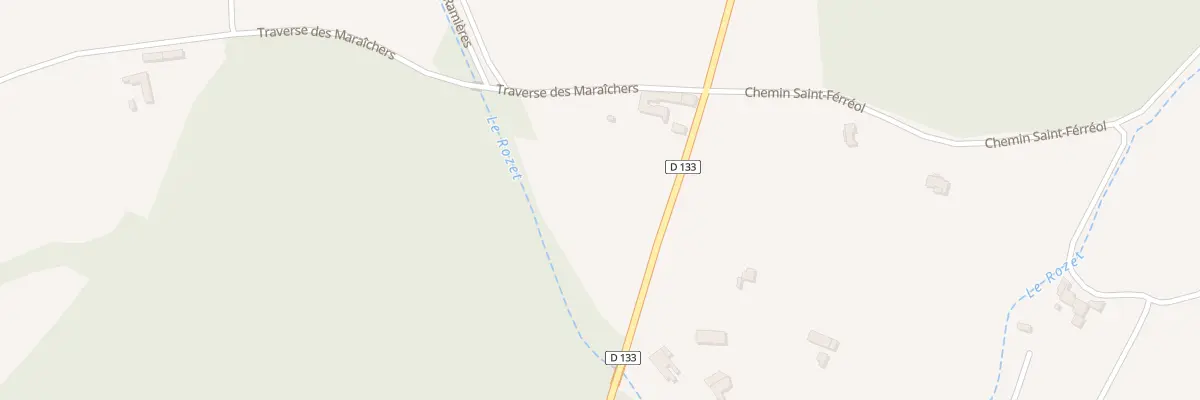 Plan du 381 Rte de Valaurie à Clansayes