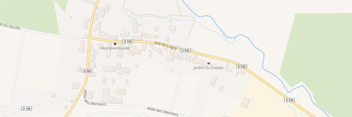 Plan du 26A Rue de Lugny à Leuglay