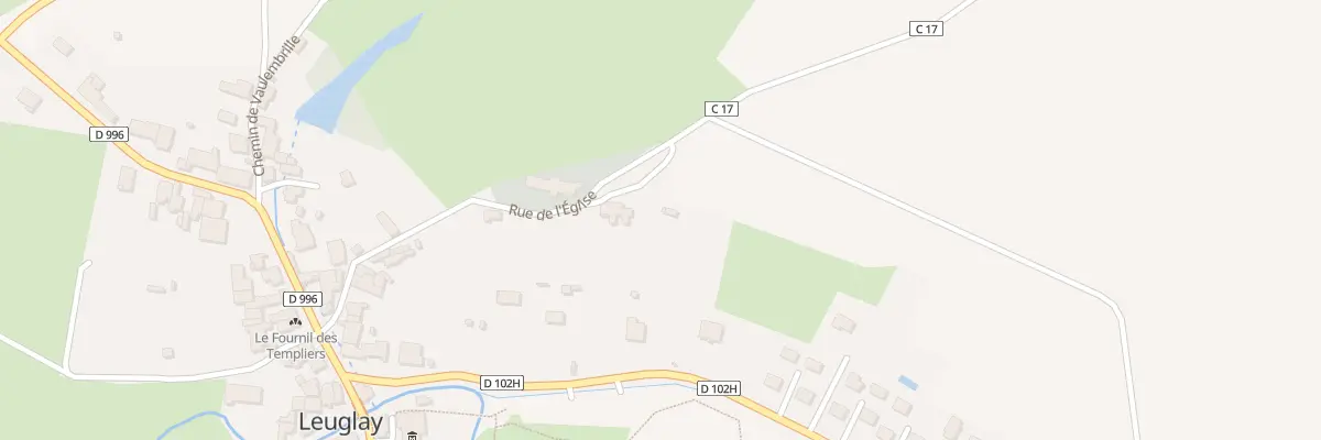 Plan du 24B Rue de l’Eglise à Leuglay
