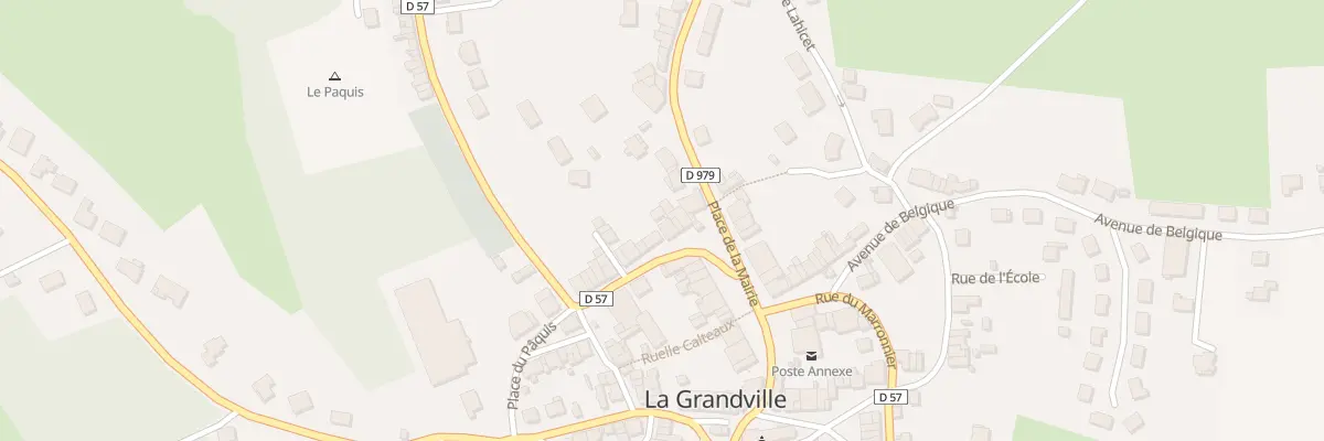 Plan du 16 Pl de la Mairie à La Grandville
