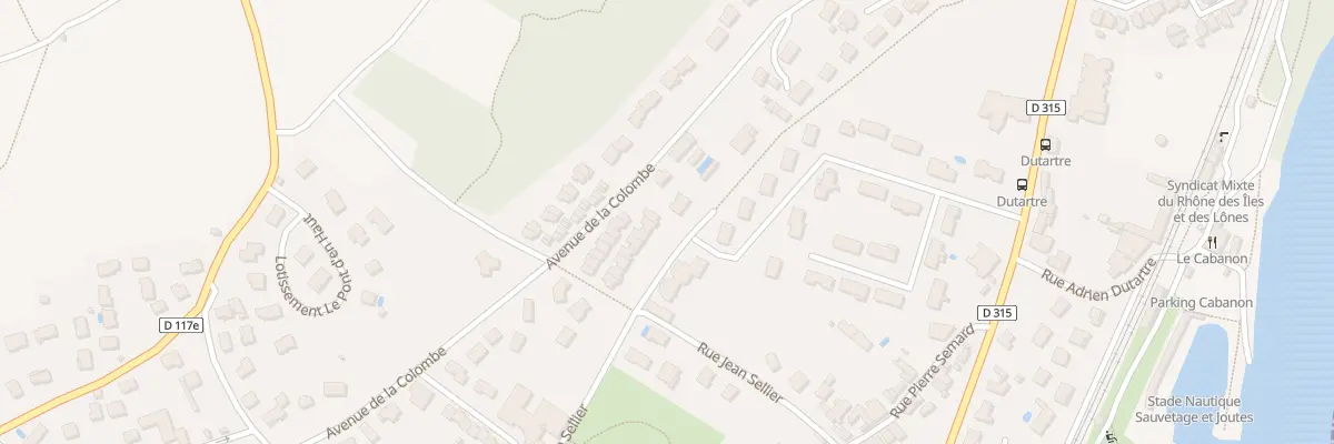 Plan du 73 Av de la Colombe à Grigny-sur-Rhône