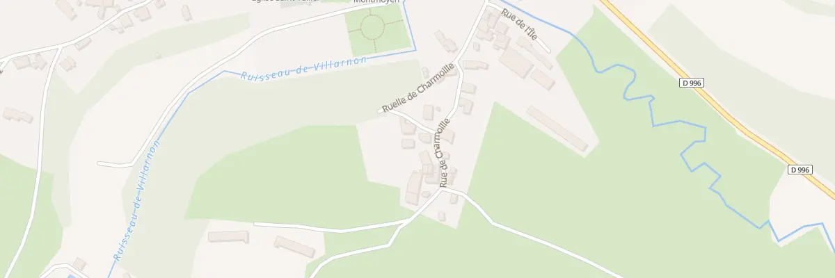 Plan du 6 Rue de Charmoille à Montmoyen