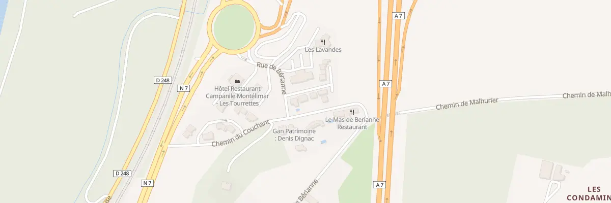 Plan du 5000 Marais aux Tourrettes