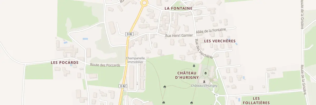 Plan du 49 Imp de la Fontaine à Hurigny