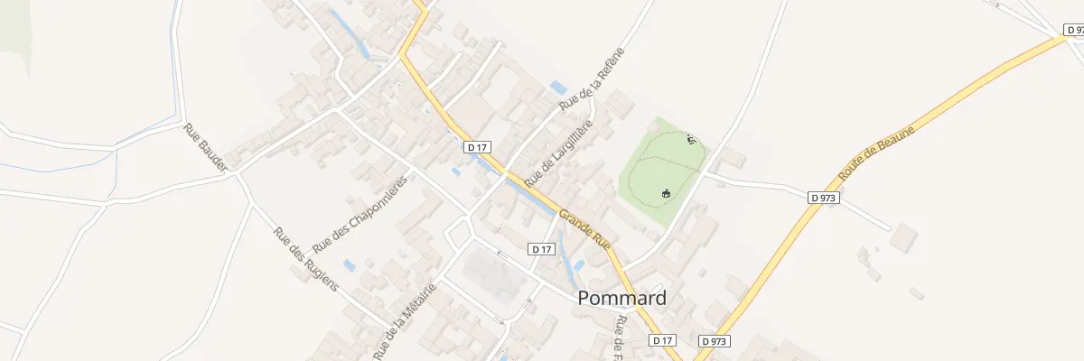 Plan du 2 Rue de Largillière à Pommard