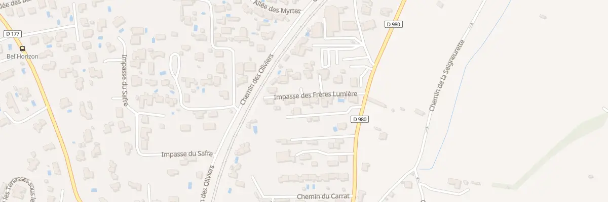 Plan du 7 Imp des Freres Lumiere à Villeneuve-lès-Avignon