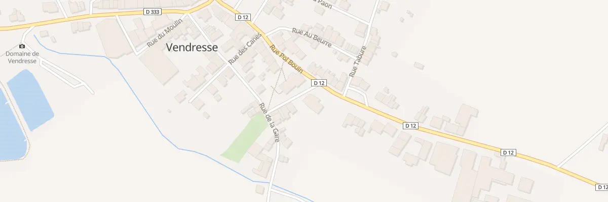 Plan du 1B Rue de l’Eglise à Vendresse