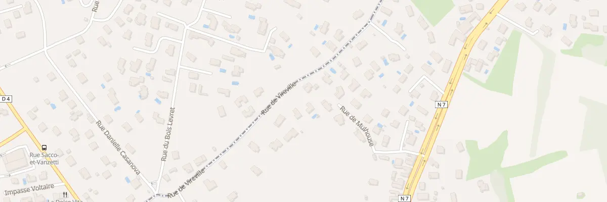 Plan du 41 Rue de Vireville au Péage-de-Roussillon