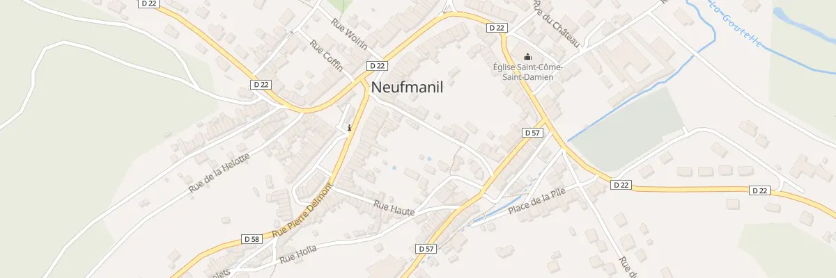 Plan du 67 Rue Jean Jaures à Neufmanil