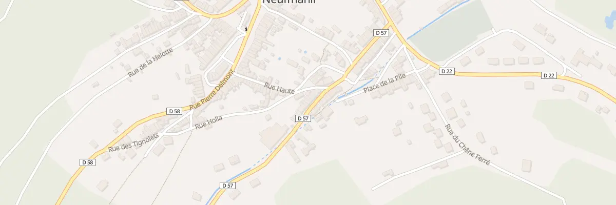 Plan du 22 Rue des Ferronniers à Neufmanil