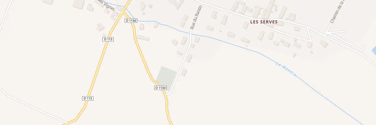 Plan du 7 Rue du Rantin à Corcelles-les-Arts