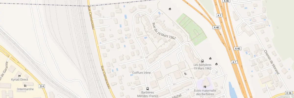Plan du 4 Rue du 19 Mars 1962 à Chasse-sur-Rhône