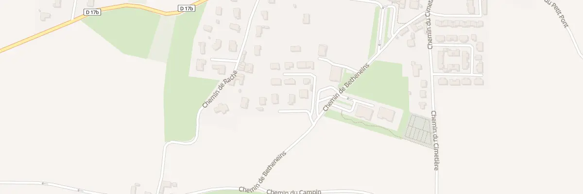 Plan du 270B Che de Betheneins à Montceaux