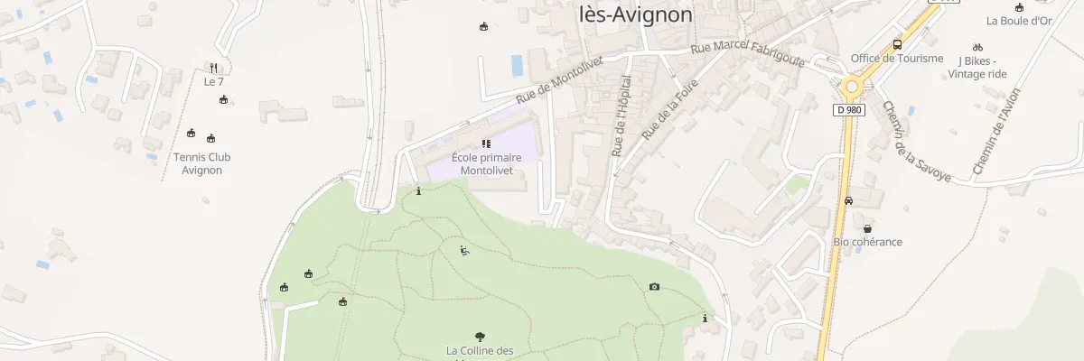 Plan du 3B Rue de Montolivet à Villeneuve-lès-Avignon