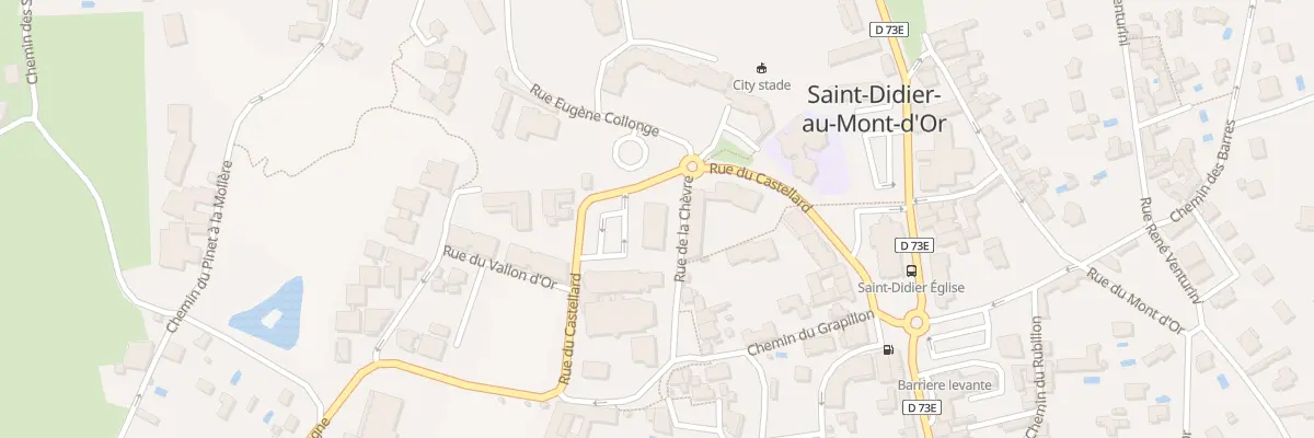 Plan du 2 Rue de la Chèvre à Saint-Didier-au-Mont-d’Or