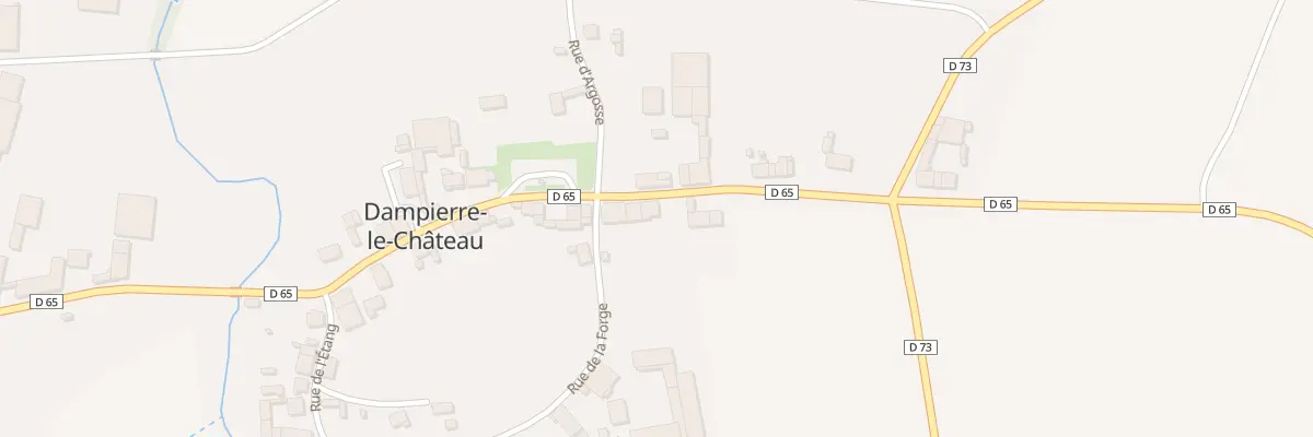 Plan du 19 Rue d’Astenois à Dampierre-le-Château